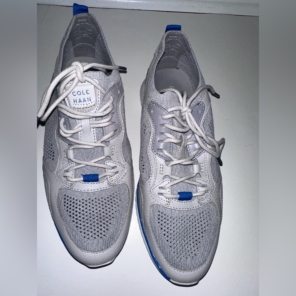 Cole Haan Grand Motion Knit and Leather Crafted Sneaker Men size 7.5